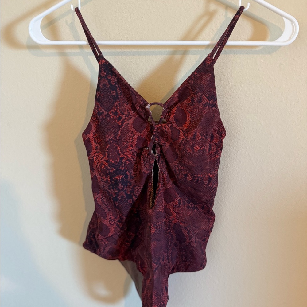 Acacia swimwear one piece in Python print